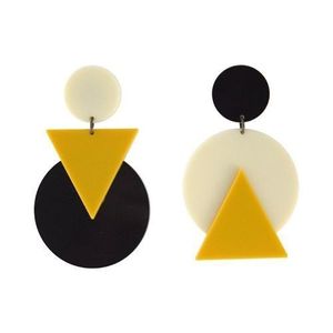 Boucles d'oreilles pendantes en résine style bohème, faites à la main, pour femmes, bijoux de mode tendance, design unique - Product Image 4