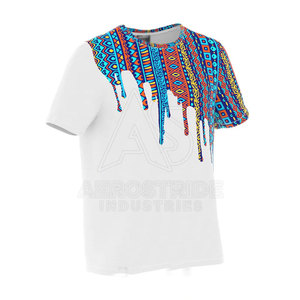 Ropa Deportiva para Hombre, Tallas Grandes, Camisetas Sublimadas de Poliéster/Algodón, Manga Corta, Ecológicas, Transpirables y de Secado Rápido - Product Image 2