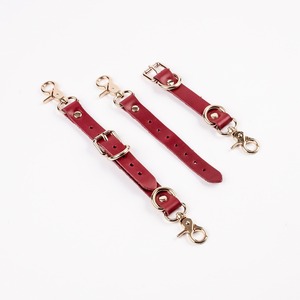 Private Label Vintage Genuine Leather Restraints 16Pcs <b>Sets</b> Heavy Duty <b>Bondage</b> Gear Premium Full Grain Leather RTTS-0009 - Product Image 2
