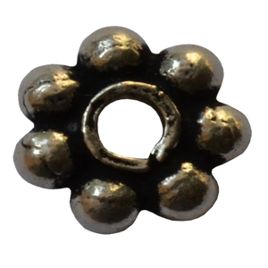Daisy Charm 925 Sterling Silver Jewelry Findings & Components <b>Spacers</b> Manufacturer and Supplier of Silver <b>Spacers</b> - Product Image 4