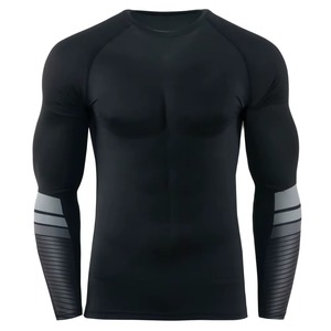 Ropa de Compresión para Hombre, Ropa Deportiva de Compresión para Todas las Temporadas, Absorbe la Humedad, para Gimnasio, Correr, Entrenamiento Físico - Product Image 2