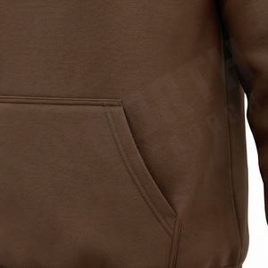 Sudadera con Capucha para Hombre 2025, Otoño Invierno, Casual, Holgada, Hombros Caídos, Color Sólido Personalizable, Ropa Urbana, Venta al Por Mayor de Fábrica - Product Image 5