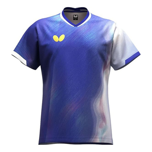 Chemise de tennis de table Butterfly 47220, légère, respirante, en nylon/coton, vêtements de sport officiels, directement du Japon - Product Image 5