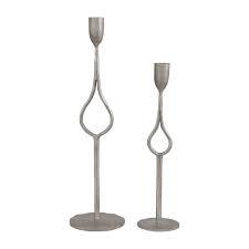 Decorative Hand Forged Aluminum <b>Black</b> Trident <b>Candelabra</b> Tabletop Candle Holder with Christmas Customized - Product Image 4