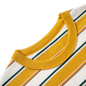 Camiseta transpirable, suave, 100% algodón, estampada, de corte holgado, 230g, cuello redondo, estilo vintage para hombre a muy bajo precio. - Product Image 3