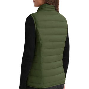 Veste matelassée pour femme, vente en gros d'usine, tissu de qualité, rembourrage chaud, designs personnalisés et coupe confortable pour vêtements d'hiver - Product Image 2