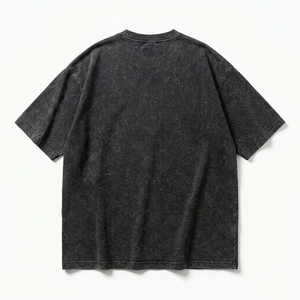 เสื้อยืดโอเวอร์ไซส์ทรงหลวมสไตล์วินเทจสำหรับผู้ชาย พิมพ์ลายได้ตามต้องการ ผ้าฝ้ายนุ่ม สวมใส่สบาย สไตล์สตรีทแวร์ทันสมัย เสื้อยืดโอเวอร์ไซส์ทรงหลวมสไตล์วินเทจสำหรับผู้ชาย ใส่ได้ทุกวัน - Product Image 4