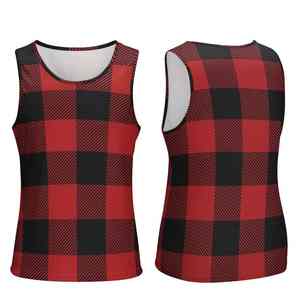 เสื้อกล้ามผู้ชายแบบใหม่ วัสดุสั่งทำพิเศษ เนื้อผ้านุ่ม ยืดหยุ่น สีดำล้วน ราคาประหยัด ออกแบบได้ตามต้องการ บริการ OEM ODM - Product Image 4