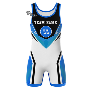 Vente en gros OEM : Singlet de lutte personnalisé pour hommes, en Spandex, personnalisable par sublimation - Product Image 1