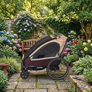 Poussette/remorque/voiturette 3 en 1 pour enfant en alliage d'aluminium avec suspension indépendante et capacité de charge de 35 kg pour des aventures actives - Product Image 3