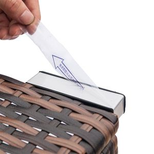 Set da Giardino in Rattan Marrone 7 Pezzi, Divano Confortevole per Esterni - Product Image 4