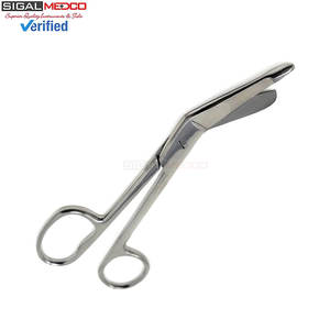 Tijeras de Vendaje Lister Grandes de 7.25 Pulgadas para Enfermeras y Doctores, de Acero Inoxidable de Calidad Premium, Tijeras Manuales para Trauma con Certificación CE - Product Image 6