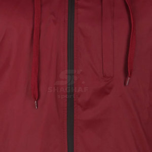 Traje Cortavientos Personalizado con Logotipo, Impermeable, Ligero, de Poliéster y Nailon para Hombre, Traje Cortavientos de Nailon para Exteriores - Product Image 6