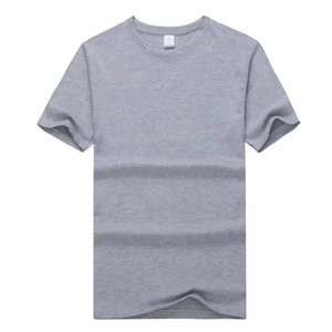T-shirt en coton pour hommes, T-shirts pour hommes surdimensionnés personnalisés, T-shirt personnalisé pour hommes blanc vierge - Product Image 3