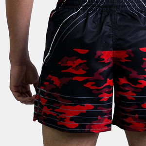 Pantalones Cortos de Muay Thai Ligeros 100% Poliéster con Logotipo Personalizado, Totalmente Personalizables, Ropa Deportiva Masculina de Alta Calidad - Product Image 6