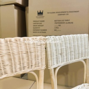 Sillas Infantiles de Ratán Hechas a Mano de Grado Comercial para Alquiler de Eventos, Muebles para Fiestas, Mimbre Natural, Fábrica OEM - Product Image 3