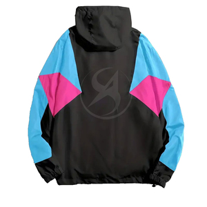 Custom Streetwear Windbreaker <b>Men's</b> Wholesale Windbreaker <b>Jackets</b> Lightweight Waterproof Windbreaker <b>Jacket</b> for <b>Men</b> - Product Image 3