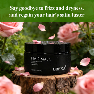 Masque capillaire QBEKA à l'extrait de plantes naturelles pour le traitement des pointes fourchues - Product Image 3