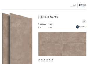 กระเบื้องพอร์ซเลนผิวด้านขัดเงา สำหรับการพัฒนาไลฟ์สไตล์ระดับพรีเมียม ขนาด 800x1600 1200x1800 750x1500 มม. วัสดุออกแบบทันสมัยสมดุล - Product Image 5