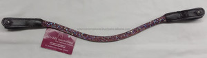 Elegante calidad personalizada cuero Bling Crystal decorativo Horse Brow band para Racing - Product Image 2