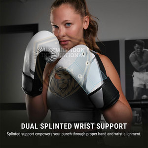 Gants de boxe de haute qualité, en cuir, dernier design, pour l'entraînement au combat - Product Image 3