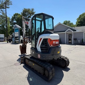High Efficiency Bobcatts Crawler Excavator 1-3.5 Ton | Diesel Powered with Motor and Rubber Tracks for Farm Site Work - Product Image 1
