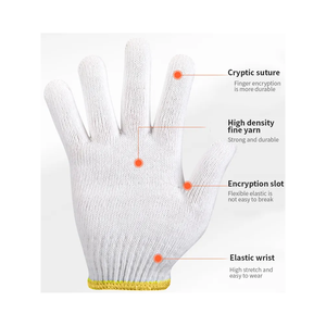 PU Safety <b>Gloves</b> Full Textured Anti-Slip <b>Knit</b> Wrist General Purpose Work <b>Gloves</b> Latex-Free Powder-Free - Product Image 2