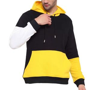 Sweat à capuche respirant pour hommes, vente en gros, design personnalisé, vêtement décontracté, coupe oversize, en molleton de coton, streetwear, épaules tombantes - Product Image 1