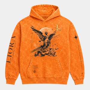 Sweats à capuche délavés à l'acide durables, dotés d'un tissu de qualité, d'une construction confortable et d'un style intemporel pour les garde-robes quotidiennes. - Product Image 1