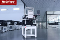 Meilleure vente en chine machine à broder à tête unique perle janome swf ordinateur couture automatique casquette chapeau plat machine à broder
