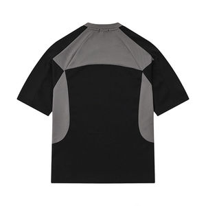 2026 High Street Color Matching Hip Hop Sports <b>t</b> <b>Shirt</b> Short Sleeved Men's <b>t</b> <b>Shirt</b> Crew Neck Dry-fit Breathable <b>ringer</b> <b>Shirts</b> - Product Image 2