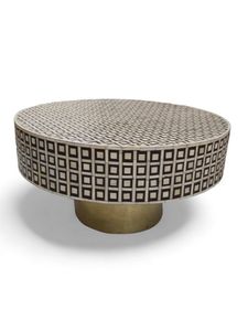 Mesa de centro con incrustaciones de hueso, último diseño, mesa redonda con incrustaciones de hueso, aspecto premium para el hogar y hoteles, de la mejor calidad de la India. - Product Image 2