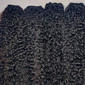 Pelo indio virgen 100% de alta calidad, cutículas alineadas, trama única, mechones de 100gm en ondas naturales, sin desprendimiento ni enredos - Product Image 2