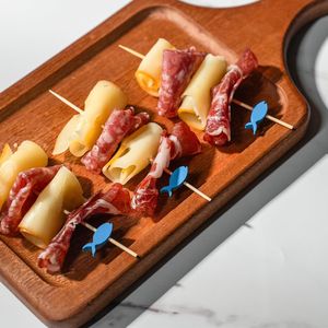 Stuzzicadenti per Cocktail Fatti a Mano, 100 Pezzi, Spiedini per Antipasti in Bambù Naturale, Stuzzicadenti Ecologici per Cocktail - Product Image 2