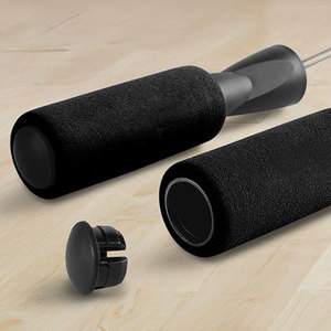 Cordes à sauter personnalisées pour le fitness avec poignées en mousse plastique, cordes à sauter en PVC en vente en ligne - Product Image 4