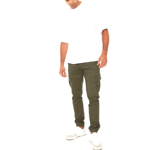 Pantalon cargo en coton léger, coupe ajustée, multi-poches, entièrement personnalisé, nouvelle arrivée, confortable, fait main, design unique - Product Image 1