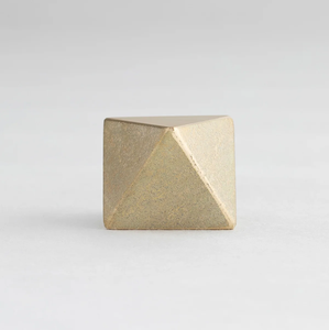 Modern Brass <b>Paperweight</b> best for Calligraphy Desk Accessory Office Writing Workspace Organizer - Product Image 4