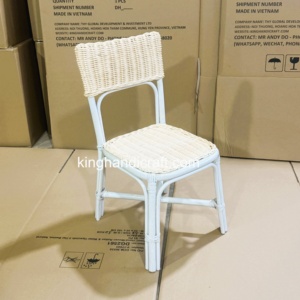 Silla Infantil de Mimbre Hecha a Mano para Alquiler, Asiento Infantil Personalizado para Fiestas de Cumpleaños, Bodas y Eventos, Venta al por Mayor, Fábrica en Vietnam - Product Image 2