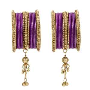 OEM ODM Service Women's Wedding Wear New Collection Pearl Churian Set Bridal Wear Bangles Sets - Product Image 3