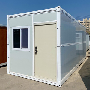 Maisons modulaires préfabriquées en conteneurs, assemblage rapide, <span class=keywords><strong>garage</strong></span> métallique portable, pliable, pour la maison - Product Image 2