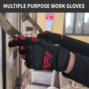 Advanced grip solution for workshop activities and field operations ensuring hand coverage and support with TPR Impact <b>Gloves</b> - Product Image 3