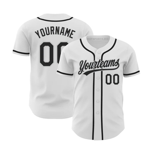Breathable 100% Polyester Team Name Baseball Jerseys Breathable Polyester Baseball Jerseys with Player Name Camisetas de beisbol - Product Image 2