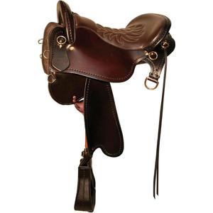 Artesanía en Cuero de Animales Reales, Silla de Montar de Cuero, Suministros para Carreras de Caballos Europeas y Australianas, Mayorista de Equipamiento Ecuestre - Product Image 2