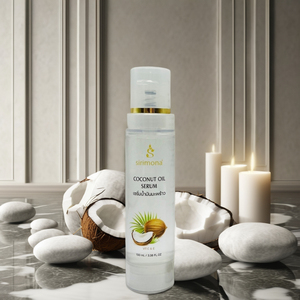 SIRIMONA Sérum Huile de Coco Bio Éclaircissant Hydratant Vitamine E Huiles de Macadamia et d'Avocat Anti-rides pour la Peau - Product Image 4