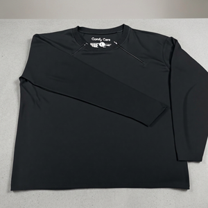 Camisetas Deportivas Personalizadas de Manga Larga, Corte Regular, de Algodón, con Aislamiento Térmico para Hombre - Product Image 4