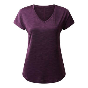 เสื้อยืดโอเวอร์ไซส์สำหรับผู้หญิงไซส์ใหญ่ สีชมพู คอกลม แขนสามส่วน ยาว สีพื้น - Product Image 4