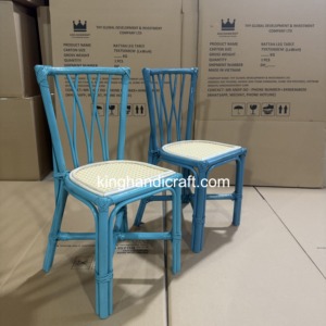 Silla Infantil de Ratán Moderna Hecha a Mano para Alquiler en Eventos de Boda, Fiestas de Cumpleaños, Accesorio de Fotografía, Seguridad en Exteriores, Venta al Por Mayor - Product Image 2