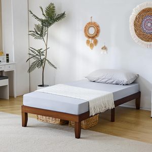 Lit en bois massif de qualité supérieure |   Mobilier d'hôtel contemporain |   OEM disponible - Product Image 3