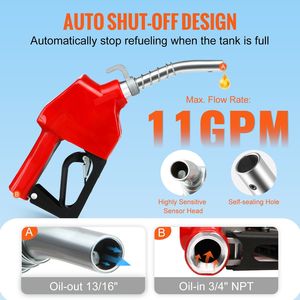 Spegnimento automatico dell'ugello del carburante per ugelli iniettori Diesel per 3/4 \ "NPT 13/16 \" per il riempimento del carburante - Product Image 3