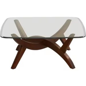 Mesas de centro con vidrio Diseños modernos contemporáneos Muebles de sala de estar para Patio Hotel Villa Apartamento - Product Image 1